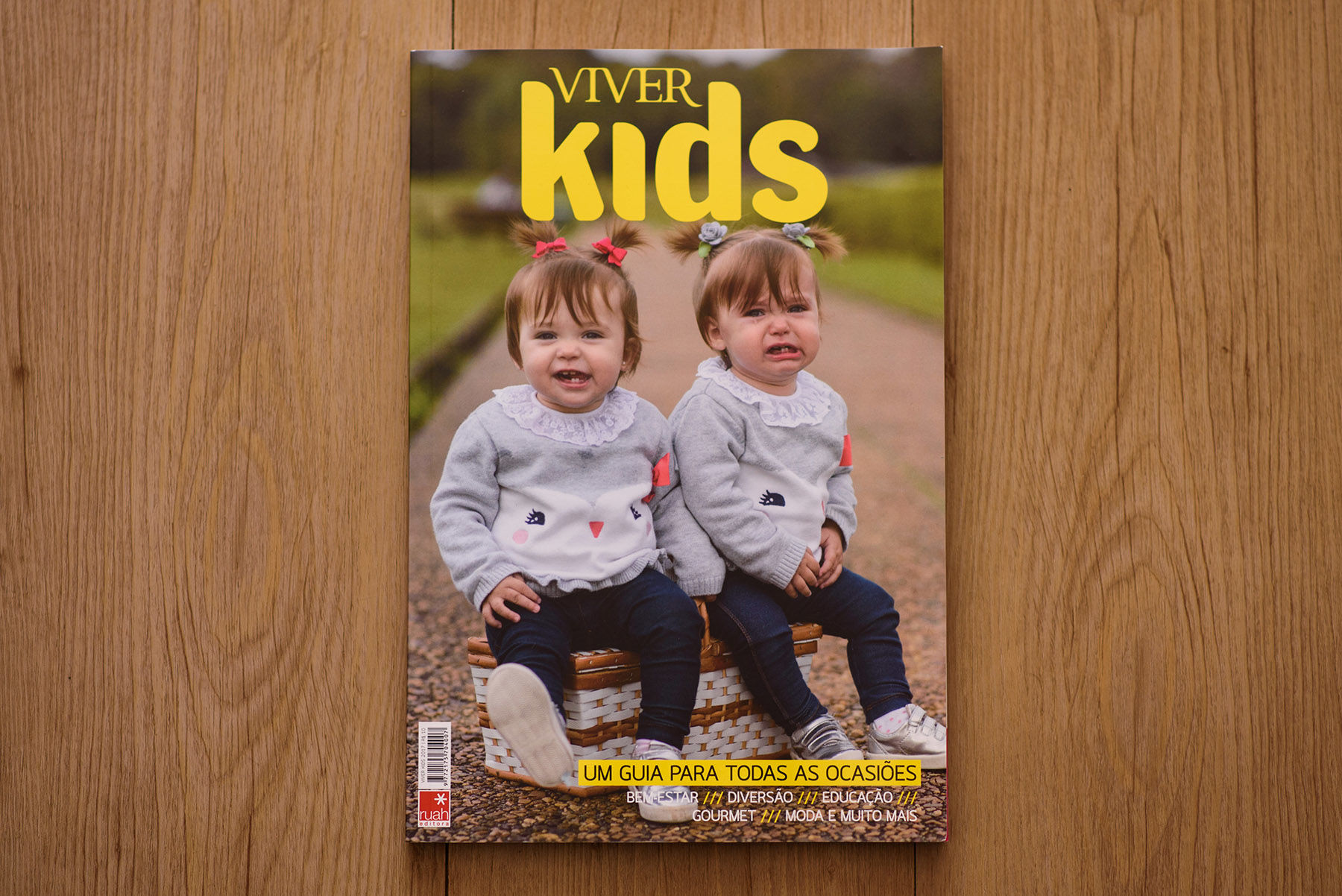 Foto O Ensaio da Família das Gêmeas que virou capa do Viver Kids 2017 - Imagem 13